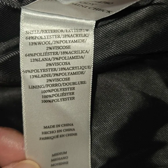 NWT Rails Cody Mixed Mini Check Blazer - Picture 8 of 8